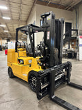 2020 CATERPILLAR GC70K 15500 LB LP GAS FORKLIFT PNEUMATIC 100/188 3 STAGE MAST SIDE SHIFTING FORK POSITIONER 1423 HOURS STOCK # BF9464549-BUF - United Lift Equipment LLC