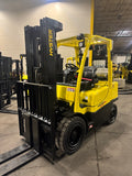 2021 HYSTER H60FT 6000 LB LP GAS FORKLIFT PNEUMATIC 90/188" 3 STAGE MAST SIDE SHIFTER 1,162 HOURS STOCK # BF9125919-BUF - United Lift LLC