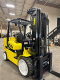 2015 YALE GLC135VX 13500 LB LP GAS FORKLIFT CUSHION 100/185" 3 STAGE MAST STOCK # BF9431519-BUF - United Lift Equipment LLC