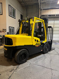 2022 HYSTER H120FT 12000 LB KUBOTA DIESEL FORKLIFT 102/209" 3 STAGE MAST SIDE SHIFTING FORK POSITIONER ONLY 1142 HOURS STOCK # BF9455239-BUF - United Lift LLC