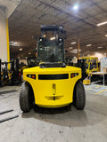 2017 HYSTER H230HD2 23000 LB CAPACITY DIESEL FORKLIFT DUAL DRIVE PNEUMATIC 175/213" 2 STAGE MAST SIDE SHIFTING FORK POSITIONER ENCLOSED HEATED CAB 48 FORKS 2,452 HOURS STOCK # BF9745179-BUF - United Lift LLC