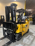 2021 CATERPILLAR GC40KSTR 8000 LB LP GAS FORKLIFT CUSHION 92/201" 3 STAGE MAST SIDE SHIFTER LOW HOURS STOCK # BF9137749-BUF