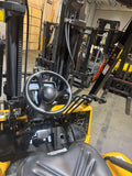 2021 CATERPILLAR GC40KSTR 8000 LB LP GAS FORKLIFT CUSHION 92/201" 3 STAGE MAST SIDE SHIFTER LOW HOURS STOCK # BF9137749-BUF