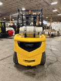 2019 CATERPILLAR/MITSUBISHI FG30N 6000 LB LP GAS FORKLIFT PNEUMATIC 84/186" 3 STAGE MAST SIDE SHIFTER LOW HOURS STOCK # BF9214529-BUF - United Lift Equipment LLC