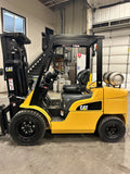 2019 CATERPILLAR/MITSUBISHI FG30N 6000 LB LP GAS FORKLIFT PNEUMATIC 84/186" 3 STAGE MAST SIDE SHIFTER LOW HOURS STOCK # BF9214529-BUF - United Lift Equipment LLC