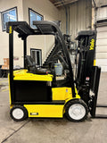 2012 YALE ERC050VG 5000 LB 36 VOLT ELECTRIC FORKLIFT 88/189" THREE STAGE MAST SIDE SHIFTING FORK POSITIONER STOCK # BF989729-BUF - United Lift Equipment LLC