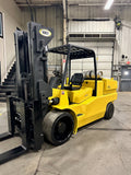 2000 HOIST TITAN F180 22000 LB LP GAS FORKLIFT CUSHION 98/98" 2 STAGE MAST FORK POSITIONER 4864 HOURS STOCK # BF948849-BUF - United Lift Equipment LLC