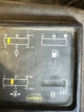 2000 HOIST TITAN F180 22000 LB LP GAS FORKLIFT CUSHION 98/98" 2 STAGE MAST FORK POSITIONER 4864 HOURS STOCK # BF948849-BUF - United Lift Equipment LLC