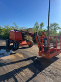 2016 JLG 450AJ ARTICULATING BOOM LIFT AERIAL LIFT WITH JIB ARM 45' REACH DIESEL 4WD 1232 HOURS ORIGINAL PAINT STOCK # BF9252669-BUF