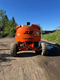 2016 JLG 450AJ ARTICULATING BOOM LIFT AERIAL LIFT WITH JIB ARM 45' REACH DIESEL 4WD 1232 HOURS ORIGINAL PAINT STOCK # BF9252669-BUF