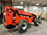 2014 SKYTRAK 10054 10000 LB DIESEL TELESCOPIC FORKLIFT TELEHANDLER PNEUMATIC 4WD OUTRIGGERS 1985 HOURS STOCK # BF9732359-BUF - United Lift Equipment LLC