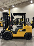2019 CATERPILLAR/MITSUBISHI FG30N 6000 LB LP GAS FORKLIFT PNEUMATIC 84/186" 3 STAGE MAST SIDE SHIFTING FORK POSITIONER 983 HOURS STOCK # BF9214539-BUF - United Lift Equipment LLC