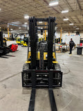 2019 CATERPILLAR/MITSUBISHI FG30N 6000 LB LP GAS FORKLIFT PNEUMATIC 84/186" 3 STAGE MAST SIDE SHIFTING FORK POSITIONER 983 HOURS STOCK # BF9214539-BUF - United Lift Equipment LLC