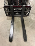 2019 CATERPILLAR/MITSUBISHI FG30N 6000 LB LP GAS FORKLIFT PNEUMATIC 84/186" 3 STAGE MAST SIDE SHIFTING FORK POSITIONER 983 HOURS STOCK # BF9214539-BUF - United Lift Equipment LLC