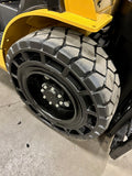 2019 CATERPILLAR/MITSUBISHI FG30N 6000 LB LP GAS FORKLIFT PNEUMATIC 84/186" 3 STAGE MAST SIDE SHIFTING FORK POSITIONER 983 HOURS STOCK # BF9214539-BUF - United Lift Equipment LLC