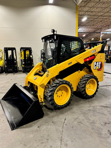 2018 CATERPILLAR 262D SKID STEER ENCLOSED CAB HEAT & AC AUXILLARY HYDRAULICS BUCKET ONLY 635 HOURS BF9379939-BUF - United Lift Equipment LLC