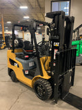 2022 CATERPILLAR 2C6000 6000 LB LP GAS FORKLIFT CUSHION 84/185" 3 STAGE MAST SIDE SHIFTER ONLY 674 HOURS STOCK # BF9192479-BUF - United Lift LLC