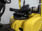 2019 HYSTER H80FT 8000 LB LP GAS FORKLIFT DUAL TIRE PNEUMATIC 90/185" 3 STAGE MAST SIDE SHIFTER DUAL TIRE ONLY 1593 HOURS STOCK # BF9349519-ILE - United Lift Equipment LLC