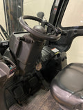 2016 CAT DP70N 15500 DIESEL FORKLIFT PNEUMATIC 114/148" 2 STAGE MAST DUAL DRIVE TIRES SIDE SHIFTER ENCLOSED CAB HEAT & AC 2500 HOURS STOCK # BF9193349-BUF - United Lift Equipment LLC