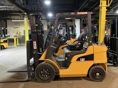 2022 CATERPILLAR GP25N 5000 LB LP GAS FORKLIFT PNEUMATIC 85/188" 3 STAGE MAST SIDE SHIFTER 2767 HOURS STOCK # BF9191499-OHB