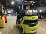 2023 CLARK S25C 5000 LB LP GAS FORKLIFT CUSHION 86/189" 3 STAGE MAST SIDE SHIFTER 14 HOURS STOCK # BF9243439-BSOH - United Lift Equipment LLC