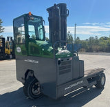 2014 COMBILIFT C12000XL 12000 LB LP GAS MULTIDIRECTIONAL FORKLIFT PNEUMATIC 117/159" 2 STAGE MAST FORK POSITIONER 2,382 HOURS STOCK # BF9429559-NCB