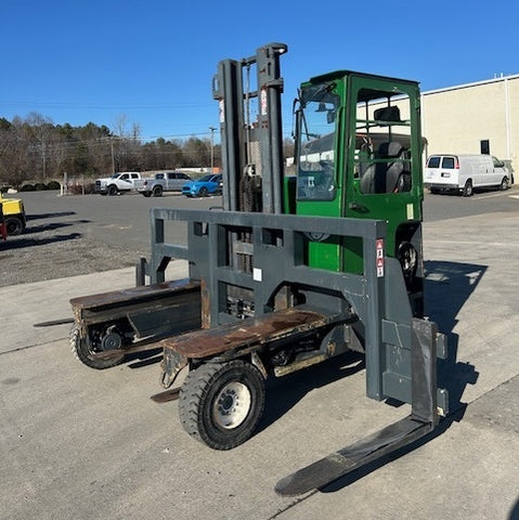 2018 COMBILIFT C10000XL 10000 LB LP GAS FORKLIFT PNEUMATIC SIDE LOADER 115/159" 2 STAGE MAST FORK POSITIONER 4896 HOURS STOCK # BF9549579-NCB - United Lift LLC