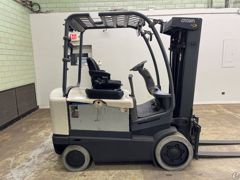 2016 CROWN FC4525-60 6000 LB ELECTRIC FORKLIFT CUSHION 83/180" 3 STAGE MAST 13538 HOURS STOCK # BF973559-BEMIN - United Lift Equipment LLC