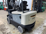 2016 CROWN FC4525-60 6000 LB ELECTRIC FORKLIFT CUSHION 83/189" 3 STAGE MAST 17124 HOURS STOCK # BF973219-BEMIN - United Lift Equipment LLC