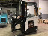 2020 CROWN RM6025-45 4500 LB ELECTRIC REACH TRUCK CUSHION 91/198 3 STAGE MAST 729 HOURS STOCK # BF9223299-BSOH - United Lift Equipment LLC