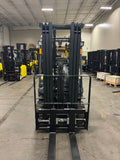 2025 DEWALT LIFT TRUCK DEC4-25 LITHIUM ION BATTERY ELECTRIC 5000 LB CAPACITY TREADED CUSHION TIRES 85/189" LIFT HEIGHT 3 STAGE MAST SIDE SHIFTING FORK POSITIONER 2000hr/2YR WARRANTY CHARGER INCLUDED STOCK # BF9285389-BUF - United Lift LLC