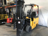 2013 DREXEL SL40AC 4000 LB 48 VOLT ELECTRIC FORKLIFT CUSHION 99/198" 3 STAGE UNIQUE SWING MAST WITH FORK POSITIONER 2241 HOURS STOCK # BF9279579-ZLSC - United Lift LLC