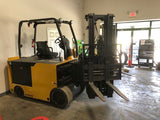 2013 DREXEL SL40AC 4000 LB 48 VOLT ELECTRIC FORKLIFT CUSHION 99/198" 3 STAGE UNIQUE SWING MAST WITH FORK POSITIONER 2241 HOURS STOCK # BF9279579-ZLSC - United Lift LLC