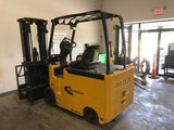 2013 DREXEL SL40AC 4000 LB 48 VOLT ELECTRIC FORKLIFT CUSHION 99/198" 3 STAGE UNIQUE SWING MAST WITH FORK POSITIONER 2241 HOURS STOCK # BF9279579-ZLSC - United Lift LLC