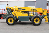 2017 GEHL RS10-55 10000 LB DIESEL TELESCOPIC FORKLIFT TELEHANDLER PNEUMATIC 1671 HOURS STOCK # BF9649579-NLE - United Lift LLC