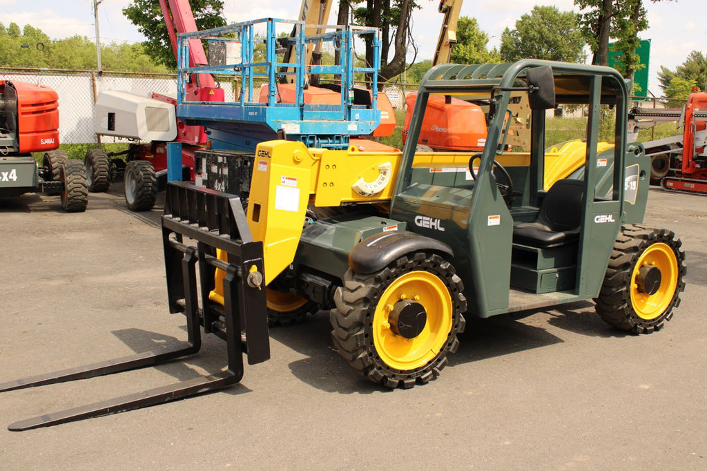 2019 GEHL RS5-19 5500 LB DIESEL TELESCOPIC FORKLIFT TELEHANDLER PNEUMA ...