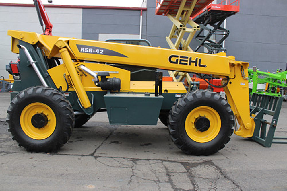 2015 GEHL RS6-42 6000 LB DIESEL TELESCOPIC FORKLIFT TELEHANDLER ...