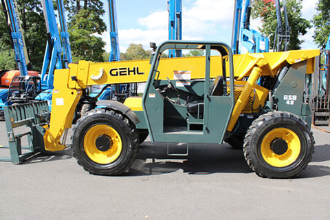 2015 GEHL RS8-42 8000 LB DIESEL TELESCOPIC FORKLIFT TELEHANDLER PNEUMATIC 4WD 2601 HOURS STOCK # BF9547569-NLE - United Lift Equipment LLC