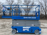 2013 GENIE GS3232 SCISSOR LIFT 32' REACH ELECTRIC SMOOTH CUSHION TIRES OUTRIGGERS 234 HOURS STOCK # BF9125519-RIL2 - United Lift Equipment LLC
