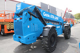 2019 GENIE GTH1056 10000 LB DIESEL TELESCOPIC FORKLIFT TELEHANDLER PNEUMATIC 4WD OUTRIGGERS OPEN CAB 1835 HOURS STOCK # BF9799319-NLE - United Lift LLC