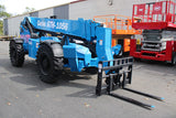 2019 GENIE GTH1056 10000 LB DIESEL TELESCOPIC FORKLIFT TELEHANDLER PNEUMATIC 4WD OUTRIGGERS OPEN CAB 1835 HOURS STOCK # BF9799319-NLE - United Lift LLC