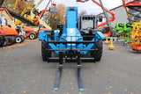2015 GENIE GTH1056 10000 LB DIESEL TELESCOPIC FORKLIFT TELEHANDLER PNEUMATIC 4WD OUTRIGGERS OPEN CAB 3310 HOURS STOCK # BF9687759-NLE - United Lift Equipment LLC