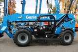 2015 GENIE GTH1056 10000 LB DIESEL TELESCOPIC FORKLIFT TELEHANDLER PNEUMATIC 4WD OUTRIGGERS OPEN CAB 3310 HOURS STOCK # BF9687759-NLE - United Lift Equipment LLC