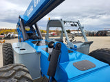 2014 GENIE GTH1056 10000 LB DIESEL TELESCOPIC FORKLIFT TELEHANDLER PNEUMATIC 4WD OUTRIGGERS 3770 HOURS STOCK # BF9741179-VAOH - United Lift Equipment LLC