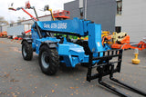 2015 GENIE GTH1056 10000 LB DIESEL TELESCOPIC FORKLIFT TELEHANDLER PNEUMATIC 4WD OUTRIGGERS OPEN CAB 3310 HOURS STOCK # BF9687759-NLE - United Lift Equipment LLC