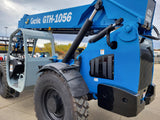 2014 GENIE GTH1056 10000 LB DIESEL TELESCOPIC FORKLIFT TELEHANDLER PNEUMATIC 4WD OUTRIGGERS 3770 HOURS STOCK # BF9741179-VAOH - United Lift Equipment LLC