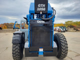 2014 GENIE GTH1056 10000 LB DIESEL TELESCOPIC FORKLIFT TELEHANDLER PNEUMATIC 4WD OUTRIGGERS 3770 HOURS STOCK # BF9741179-VAOH - United Lift Equipment LLC