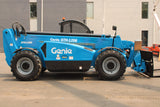 2017 GENIE GTH1256 12000 LB DIESEL TELESCOPIC FORKLIFT TELEHANDLER PNEUMATIC 4WD OUTRIGGERS 1560 HOURS STOCK # BF91249139-NLE - United Lift Equipment LLC