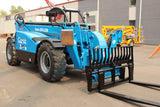 2017 GENIE GTH1256 12000 LB DIESEL TELESCOPIC FORKLIFT TELEHANDLER PNEUMATIC 4WD OUTRIGGERS 1560 HOURS STOCK # BF91249139-NLE - United Lift Equipment LLC