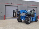 2020 GENIE GTH1544 15000 LB DIESEL TELESCOPIC FORKLIFT TELEHANDLER PNEUMATIC 4WD CAB WITH HEAT AND AC 1075 HOURS STOCK # BF9851129-RIL - United Lift LLC